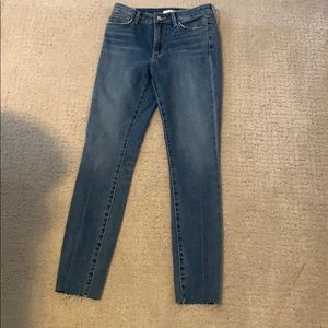 Sam Edelman Low Rise Light Washed Skinny Jeans